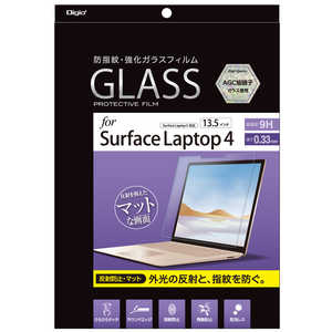 ナカバヤシ 液晶保護ガラスフィルムSurfaceLaptop3 13.5インチ用 反射防止 TBFSFL191GG