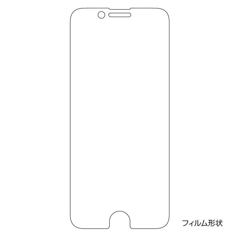 ナカバヤシ ナカバヤシ iPhone SE 第3世代/第2世代/8/7専用 保護フィルム 覗き見防止 SMFIP201FLGPV SMFIP201FLGPV