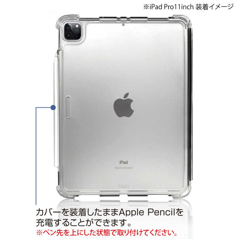 ナカバヤシ ナカバヤシ iPadPro11インチ(2020､2018対応)衝撃吸収ケース ブラック TBC-IPP2002BK TBC-IPP2002BK