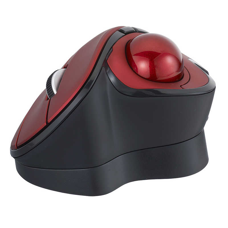 ナカバヤシ ナカバヤシ 角度可変 Bluetooth5ボタン光学式親指トラックボールマウス (光学式/無線(ワイヤレス)/5ボタン/Bluetooth) MUS-TBIF182R MUS-TBIF182R