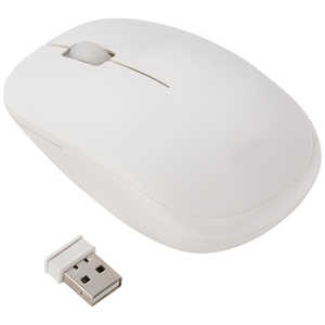 ナカバヤシ 抗菌無線3ボタン 光学式マウス (光学式 /無線(ワイヤレス) /3ボタン /USB) MUS-RKT183AGW