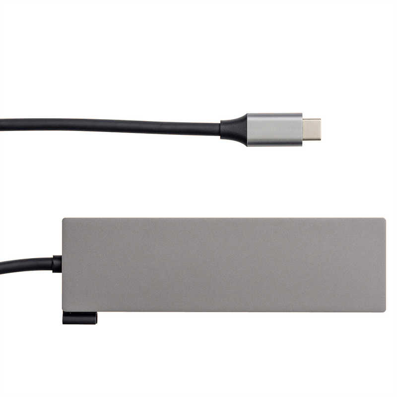 ナカバヤシ ナカバヤシ PD対応 USBType-cアルミドッキングステーション 15cm (USB Power Delivery対応) UDC01SGY UDC01SGY
