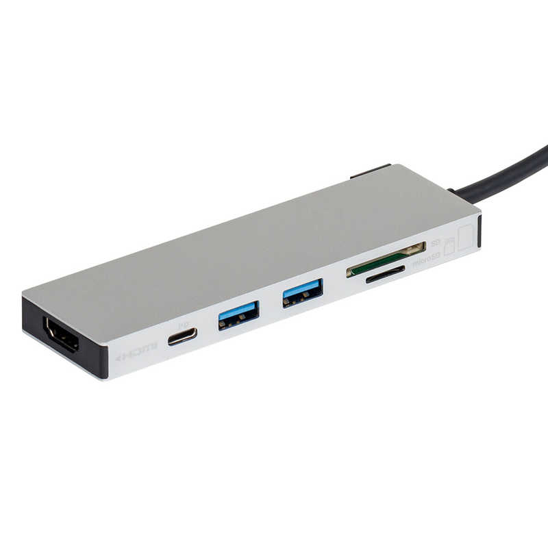 ナカバヤシ ナカバヤシ PD対応 USBType-cアルミドッキングステーション 15cm (USB Power Delivery対応) UDC01SSL UDC01SSL