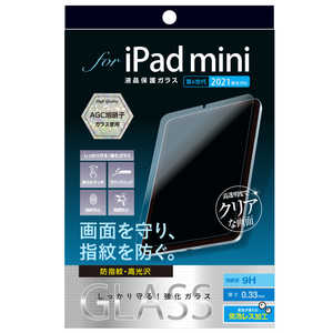 ナカバヤシ 液晶保護フィルム iPad mini2021用 ガラス 指紋防止 TBFIPM21GS