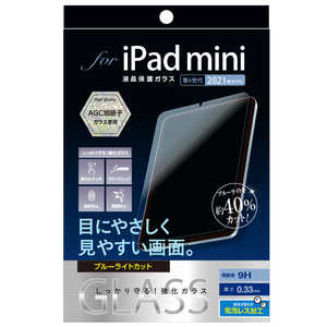 ナカバヤシ 液晶保護フィルム iPad mini2021用 ガラス ブルーライトカット TBFIPM21GKBC