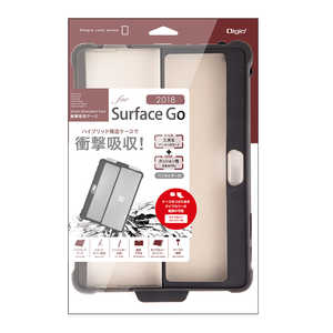 ナカバヤシ SurfaceGo(2018)用衝撃吸収ケース ブラック TBCSFG1805BK(ブラ