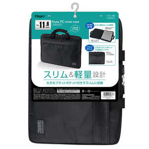 ナカバヤシ 11.6インチPC用バッグ スリムタイプ SZCFIXS004BK ナカバヤシ 11.6インチPC用バッグ スリムタイプ SZCFIXS004BK