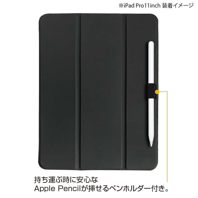 ナカバヤシ ナカバヤシ 軽量ハードケースカバー iPadPro11インチ(2021 2020)用 TBCIPP2100BK TBCIPP2100BK