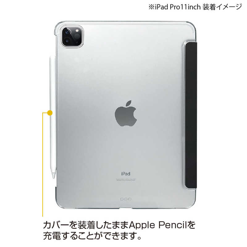 ナカバヤシ ナカバヤシ 軽量ハードケースカバー iPadPro11インチ(2021 2020)用 TBCIPP2100BK TBCIPP2100BK