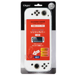 ナカバヤシ ニンテンドースイッチ有機ELモデル用 一体型シリコンカバー ホワイト ナカバヤシ ニンテンドースイッチ有機ELモデル用 一体型シリコンカバー ホワイト