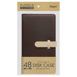 ナカバヤシ Blu-ray対応ディスクケース 48枚収納 BD09248BR ナカバヤシ Blu-ray対応ディスクケース 48枚収納 BD09248BR