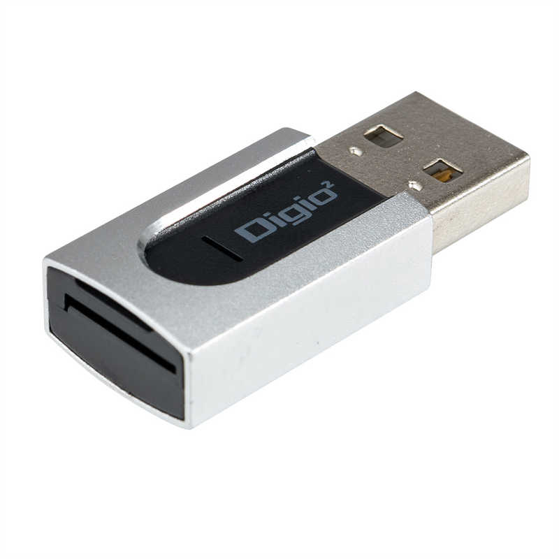 ナカバヤシ ナカバヤシ 小型USB2.0 microSDアルミカードリーダー･ライター [USB2.0] CRWMSD83SL CRWMSD83SL