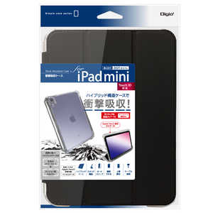 ナカバヤシ 衝撃吸収ケース iPadmini(2021)用 TBCIPM2102BK