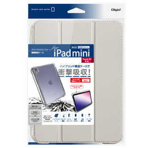 ナカバヤシ 衝撃吸収ケース iPadmini(2021)用 TBCIPM2102GY