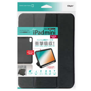 ナカバヤシ ハニカム衝撃吸収ケース iPadmini(2021)用 TBC-IPM2104BK