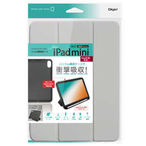 ナカバヤシ ハニカム衝撃吸収ケース iPadmini(2021)用 TBC-IPM2104GY