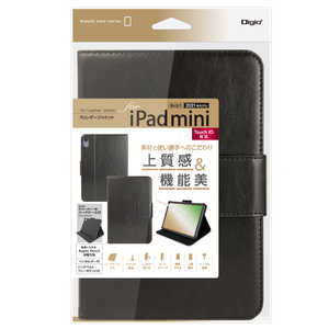 ナカバヤシ PUレザージャケット iPadmini(2021)用 TBCIPM2108BK