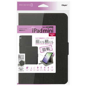 ナカバヤシ 回転式カバー iPadmini(2021)用 TBC-IPM2109BK ナカバヤシ 回転式カバー iPadmini(2021)用 TBC-IPM2109BK