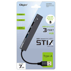 ʥХ䥷 STIX USB3.2Gen1 1ݡȡUSB2.0 2ݡȥߥϥ ɥ꡼饤 ΥХѥ 3ݡȡ COM3MSD093GY
