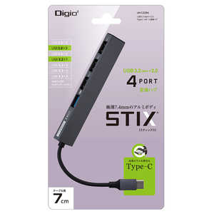 ʥХ䥷 USBϥ STIX TypeC ΥХѥ /4ݡ /USB 3.2 Gen1б UH-C3294GY