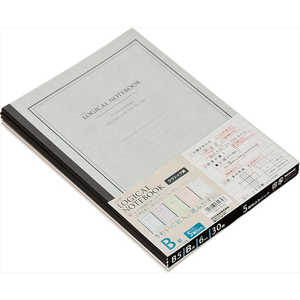 ナカバヤシ スイング･ロジカルノート クラシック 5冊パック(セミB5･B罫･30枚) ノ-B507B-5P ノB507B5P