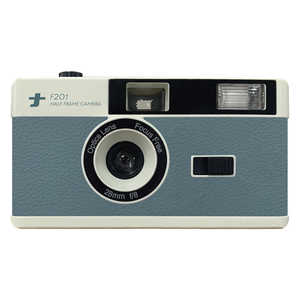 ナカバヤシ フィルムナカメラ half ブルー CAM-F201BL