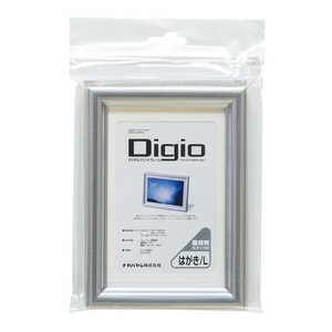 ナカバヤシ DIGIO デジタルプリントフレーム ハガキ･L兼用 シルバー DGF-DPPC