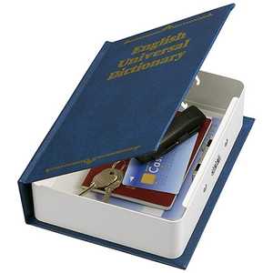 ナカバヤシ NPB-201B プライベートボックス 辞書タイプM ブルー [ダイヤル式] NPB-201B