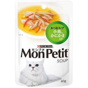 ネスレ日本 MonPetit(モンプチ)パウチ スープ 小魚かつお 40g ネスレ日本 MonPetit(モンプチ)パウチ スープ 小魚かつお 40g