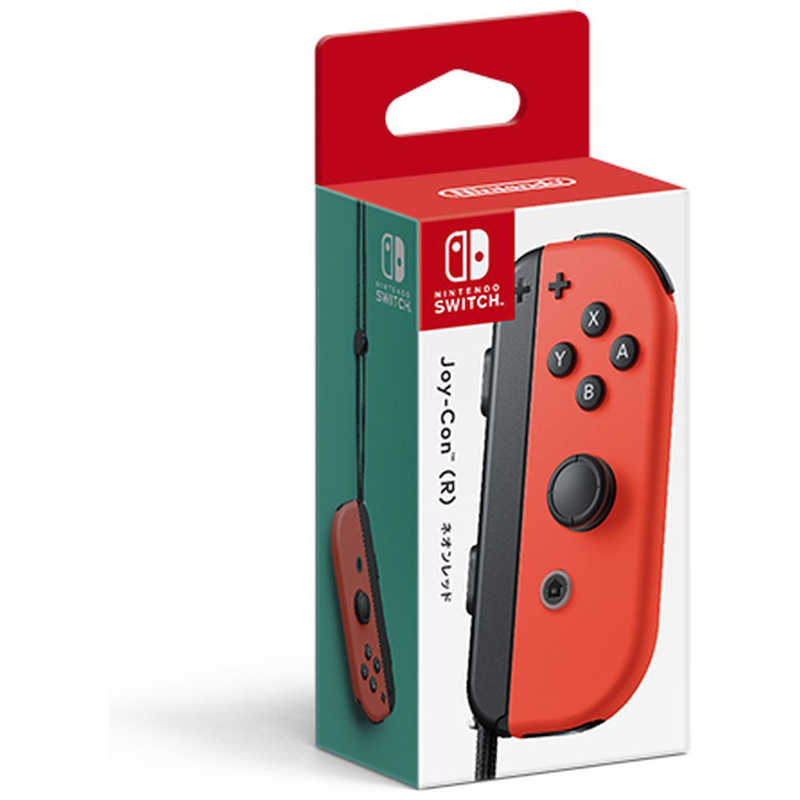 任天堂　Nintendo 任天堂　Nintendo Joy-Con(R) ネオンレッド  