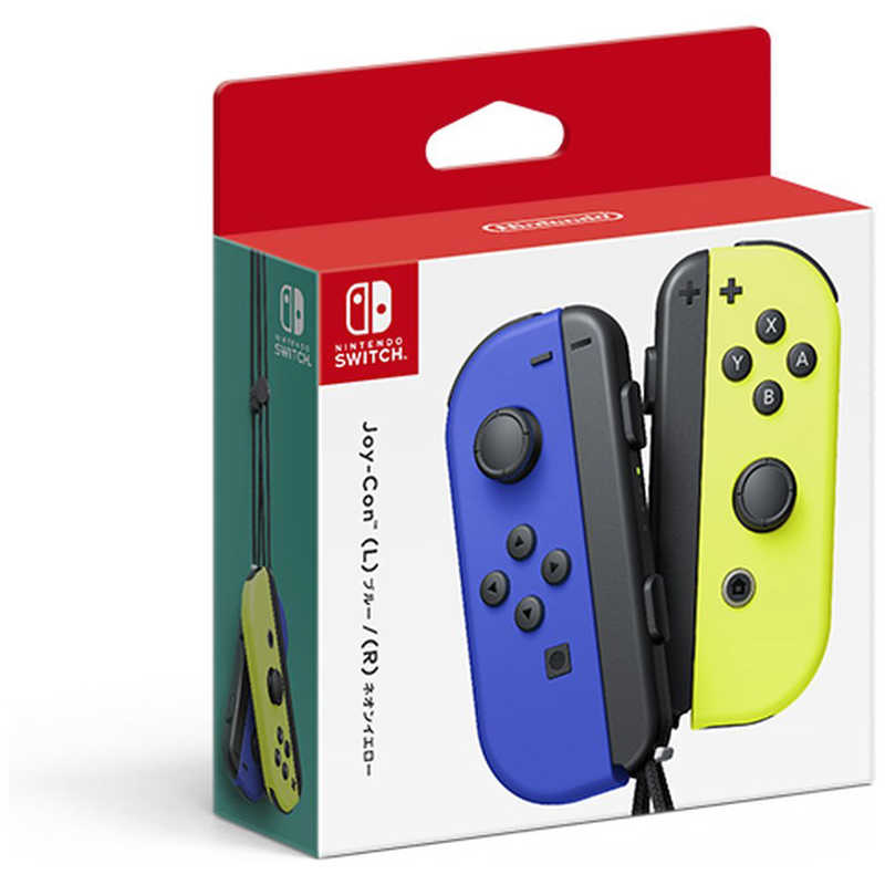 任天堂　Nintendo 任天堂　Nintendo 【純正】Joy-Con(L)/(R)［Switch］ (L)ブルー/（R)ネオンイエロー  