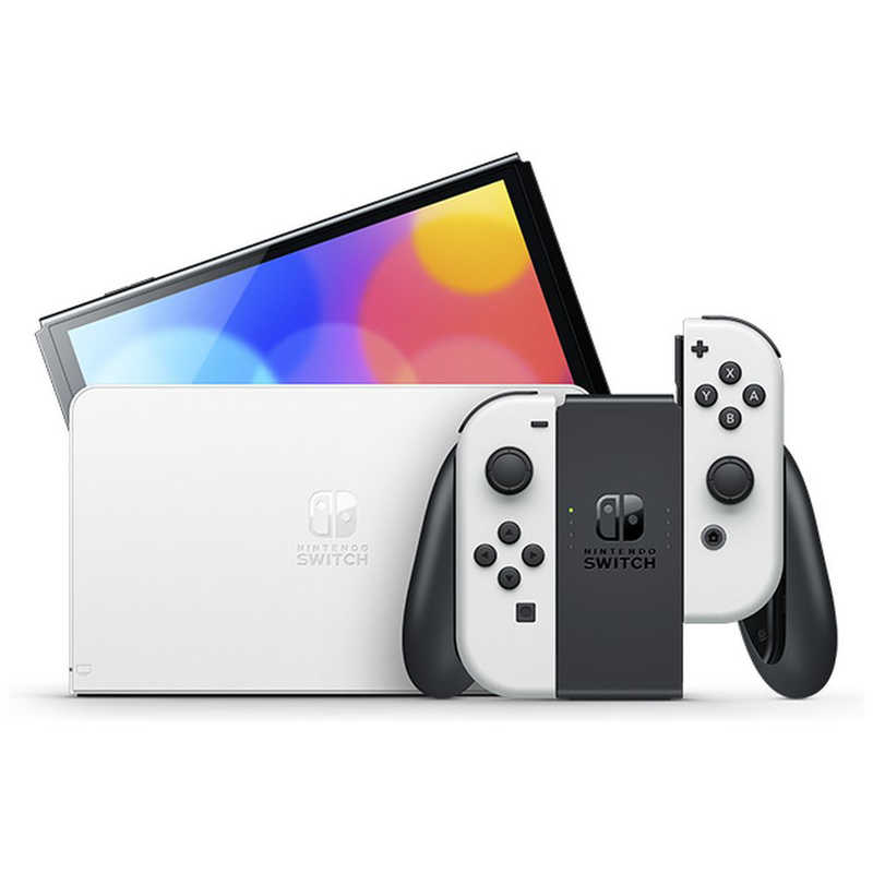 任天堂　Nintendo 任天堂　Nintendo Nintendo Switch（有機ELモデル） Joy-Con(L)/(R) ホワイト ゲーム機本体 HEG-S-KAAAA HEG-S-KAAAA