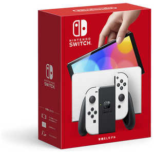 任天堂 Nintendo Nintendo Switch（有機ELモデル） Joy-Con(L)/(R) ホワイト ゲーム機本体 HEG-S-KAAAA