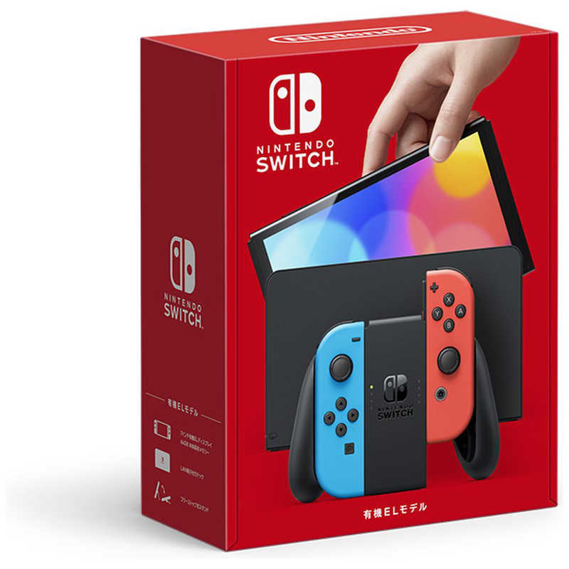 任天堂　Nintendo 任天堂　Nintendo Nintendo Switch（有機ELモデル） Joy-Con(L) ネオンブルー/(R) ネオンレッド ゲーム機本体  