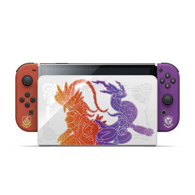 Nintendo Switch 有機EL スカーレットバイオレット 極美品 Nintendo Switch 有機EL スカーレットバイオレット 極美品