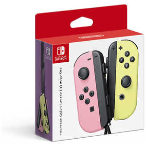 任天堂　Nintendo 【純正】Joy-Con(L)/(R)［Switch］　(L) パステルピンク/(R) パステルイエロー 