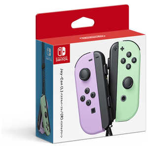 任天堂　Nintendo 【純正】Joy-Con(L)/(R)［Switch］　(L) パステルパープル/(R) パステルグリーン 