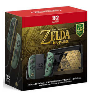 任天堂　Nintendo Nintendo Switch 2 （日本語・国内専用） ゼルダの伝説 40周年 アニバーサリーエディション [ゲーム機本体] BEE-S-KL6CC