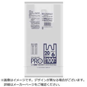 日本サニパック サニパック レジ袋30/40号 半透明 Y6N_