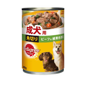 マースジャパンリミテッド ペティグリー ペディグリーチャム スープ仕立て ざく切ビーフ&野菜 400g 犬 P16セイケンカクビーフヤサイ400G