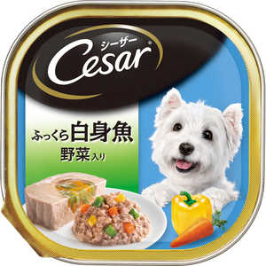マースジャパンリミテッド シーザー ふっくら白身魚 野菜入り 100g マースジャパンリミテッド シーザー ふっくら白身魚 野菜入り 100g
