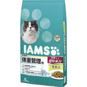 マースジャパンリミテッド アイムス 成猫用 体重管理用 チキン 5kg IC423ライトチキン