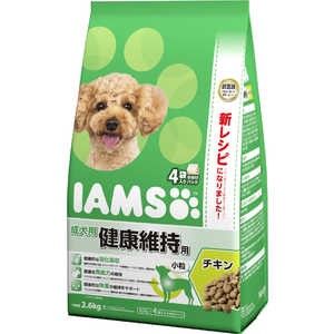 マースジャパンリミテッド IAMS(アイムス)成犬用 健康維持用 チキン 小粒 2.6kg(650g×4袋) マースジャパンリミテッド IAMS(アイムス)成犬用 健康維持用 チキン 小粒 2.6kg(650g×4袋)