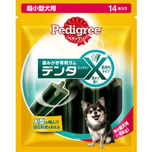 マースジャパンリミテッド ぺディグリー デンタエックス 超小型犬用 レギュラー 14本入り マースジャパンリミテッド ぺディグリー デンタエックス 超小型犬用 レギュラー 14本入り