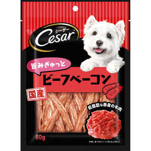 マースジャパンリミテッド シーザースナック旨みぎゅっとビーフベーコン80g マースジャパンリミテッド シーザースナック旨みぎゅっとビーフベーコン80g