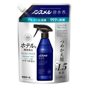 白元 ノンスメル清水香 ハーバルフレッシュ 替え600mL 清水香 600ml ノンスメルセイスイカハーバルカエ600