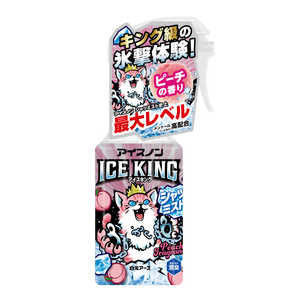 白元 アイスノン シャツミスト ICE KING ピーチの香り 300mL 白元 アイスノン シャツミスト ICE KING ピーチの香り 300mL