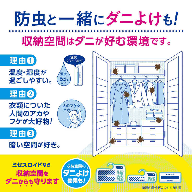 白元 白元 ミセスロイド 洋服ダンス用 2個  