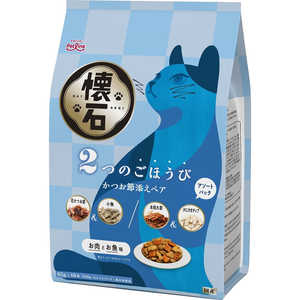 ペットライン 懐石 2つのごほうび かつお節添えペア 650g ペットライン 懐石 2つのごほうび かつお節添えペア 650g