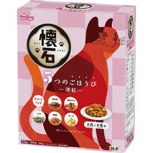 ペットライン 懐石 5つのごほうび 深紅 200g ペットライン 懐石 5つのごほうび 深紅 200g
